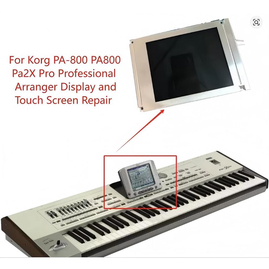 LCD Display With Touch Screen For Korg Pa2X Pro Korg PA800
