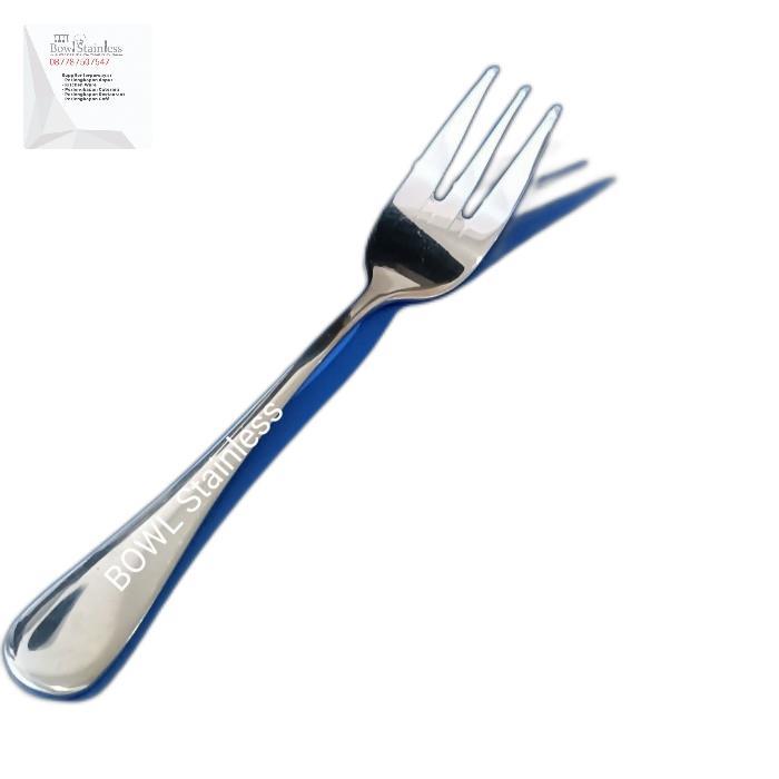 Garpu Kecil Dessert Stainless Premium Elegan Food Safe - Sendok, Kitchenware