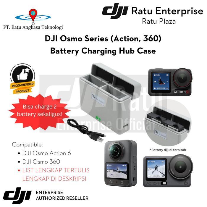 Battery Charging Hub Charger DJI Osmo Action 6 DJI Osmo 360 DJI Osmo Action 5 Pro DJI Osmo Action 4