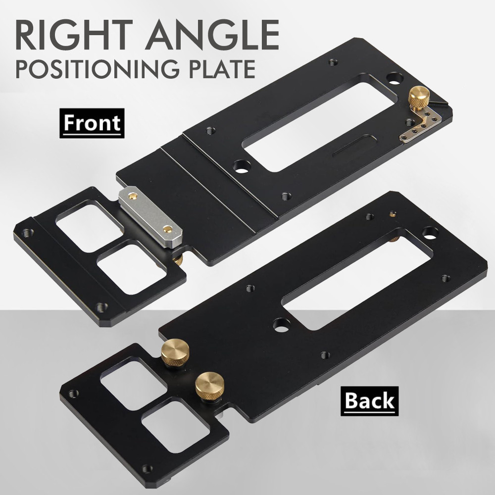 Woodworking 90 Degree Track Saw Square Guide Rail Square Right-angle Guide Rail Stop Electric Circul