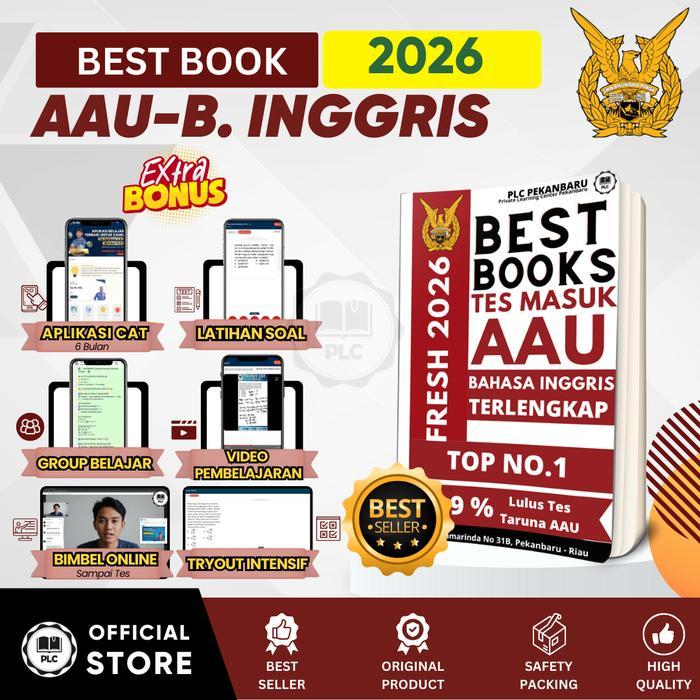 PLC - Buku Bahasa Inggris Aau Persiapan Tes Aau Modul Aau Terupdate 2026