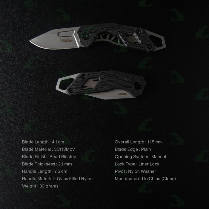 Kershaw Diode Mini Pocketknife Edc Knife Manual Opening With Liner Lock Tbk