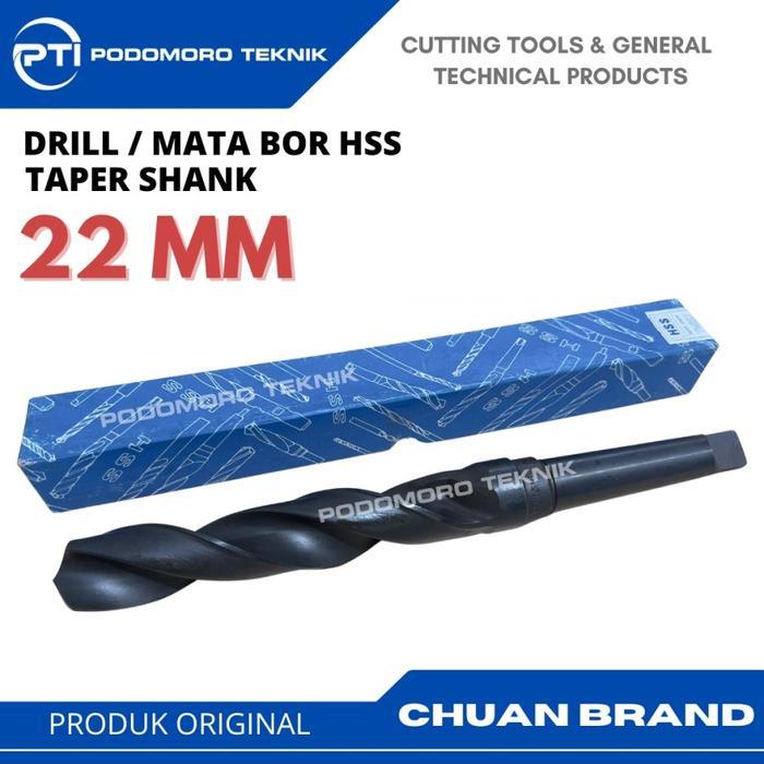 HOT SALE Mata Bor 22 mm Mata Bor Cones 22 mm Taper Shank Drill / Mata Bor 22.0 mm HSS