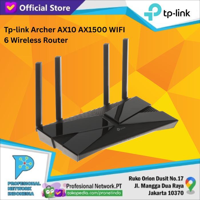 Tp-Link Archer Ax10 Ax1500 Wifi 6 Wireless Router Tplink Ax 10 Ax 1500
