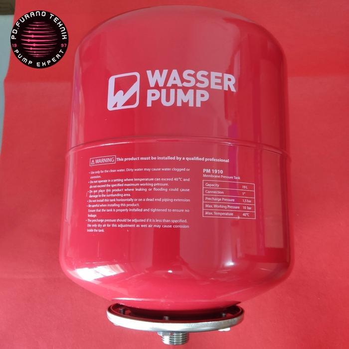 PRESSURE TANK WASSER PM 1910, 19 LTR FOR SALE