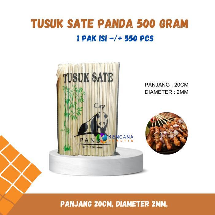 TUSUK SATE PANDA 500 GRAM l TUSUK SATE AYAM KAMBING