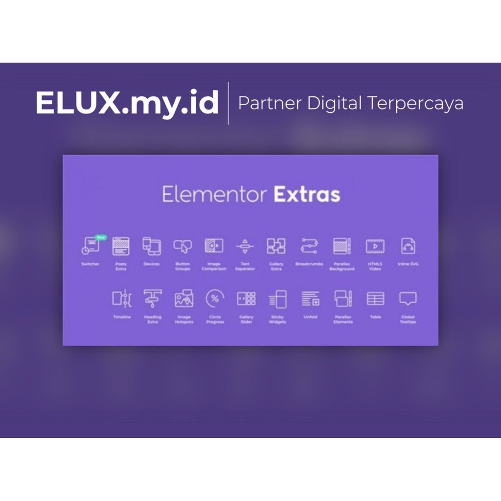 Elementor Extras Wordpress Plugin Original Unlimited Domain Lifetime