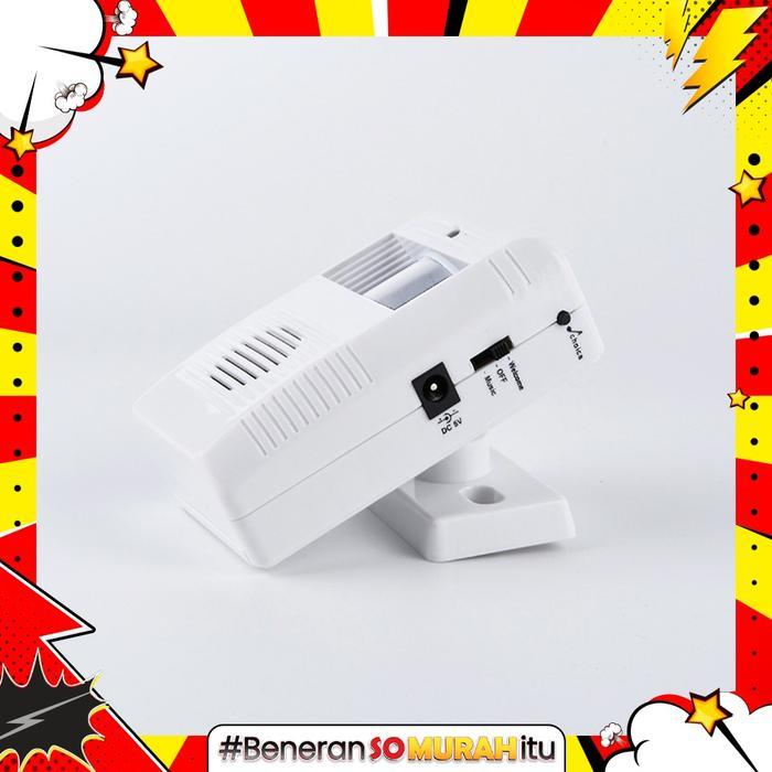 Bel Sensor Gerak Selamat Datang Super Market Toko Bel Otomatis Motion Sensor Bell