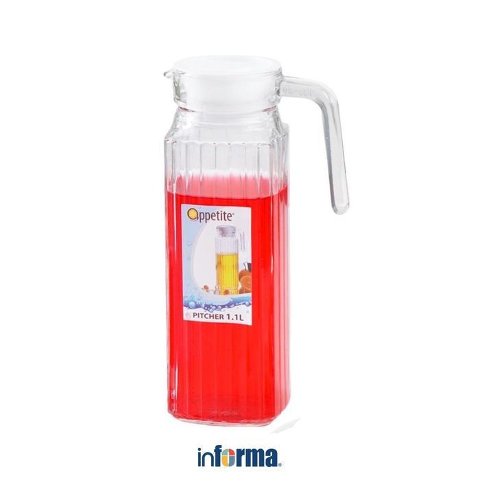 Informa Appetite 1.1 ltr Renata Teko Minum - Putih Dispenser Air Jug Tempat Minuman Botol Air