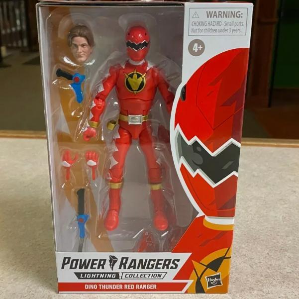 HOT SALE DINO THUNDER RED RANGER POWER RANGERS LIGHTNING COLLECTION HASBRO TERMURAH