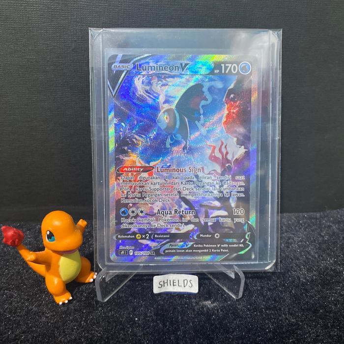 Pokemon TCG Indonesia - Lumineon V SR AA s9 Alternate Art