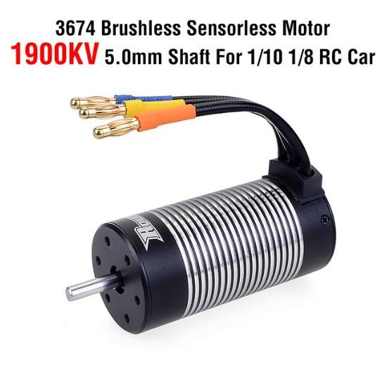 New Brushless Motor Sensorless 4076 2000Kv For 1/8 Rc Car