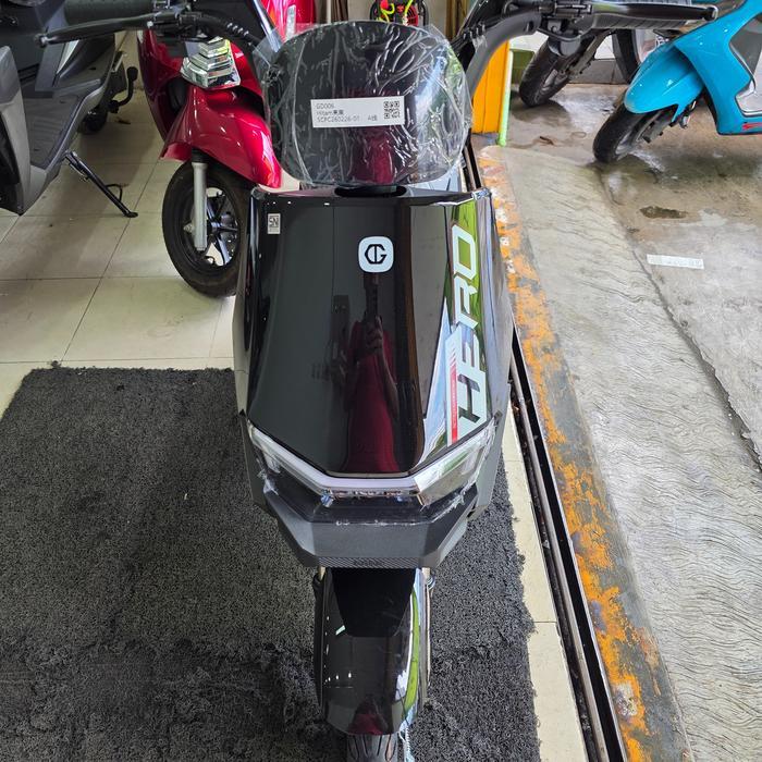 SEPEDA LISTRIK GODA HERO MOTOR POWER 650 WATT - HITAM