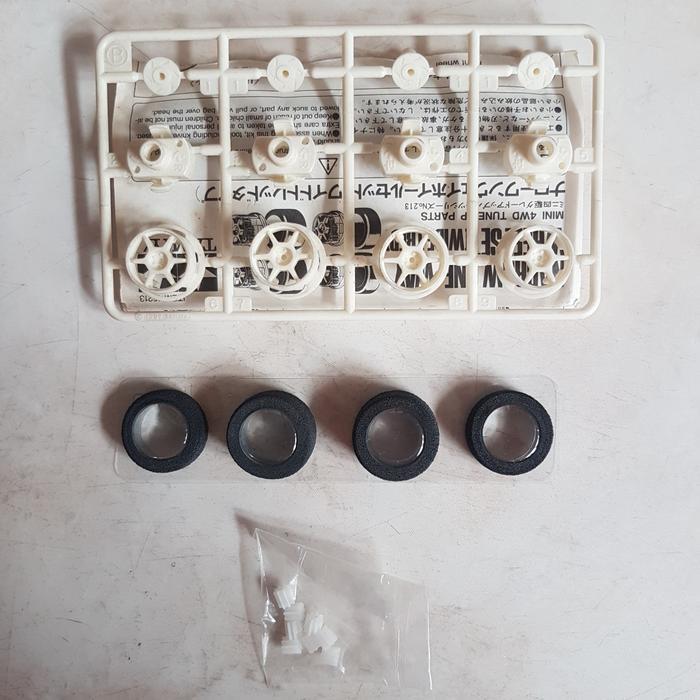 tamiya velg one way set white