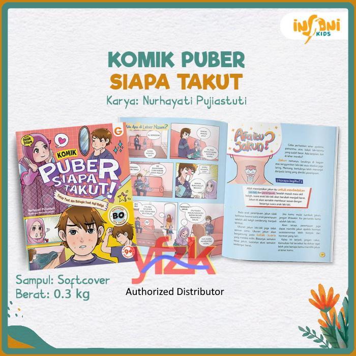 Komik Puber Siapa Takut - Buku Islami Anak Remaja Islam Edukasi Akil Baligh