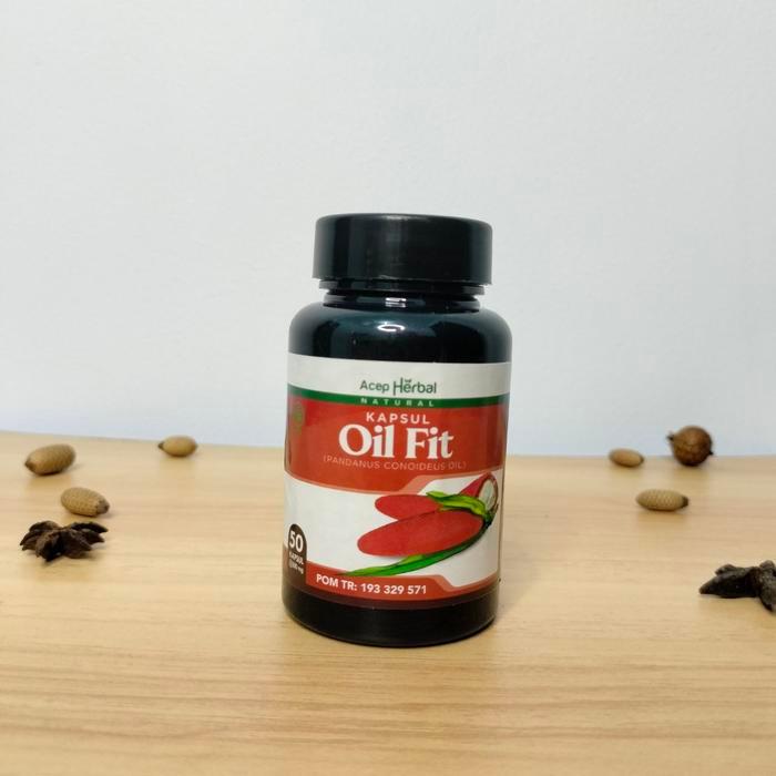 Oil Fit 50 Kapsul Ekstrak Buah Merah Sudah Bpom Dan Halal - Omi Herbal #Gratisongkir