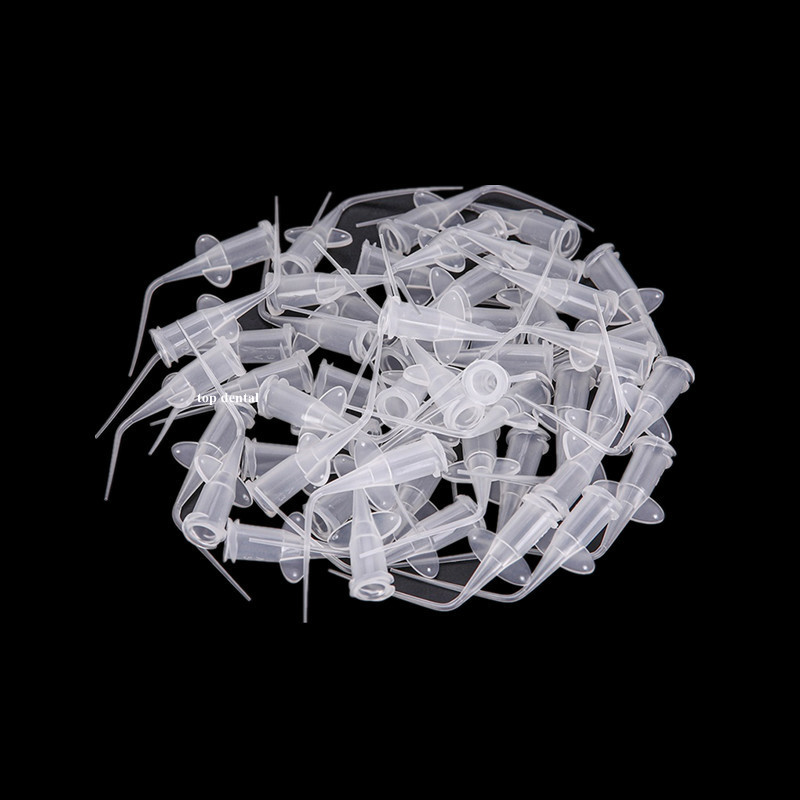Clear Dental Endo Irrigation Needles Injection Syringe Tips