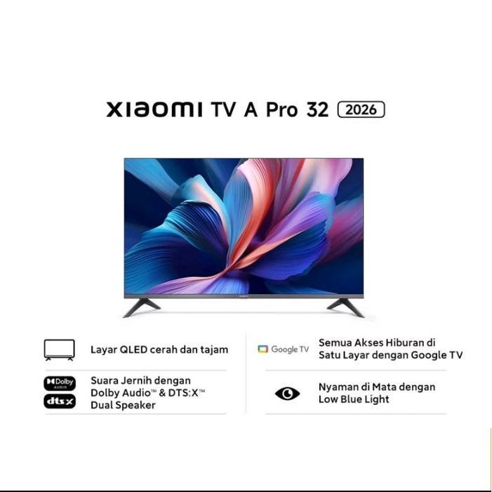 Xiaomi Mi TV A Pro 32 Inch 2026 Qled Google TV