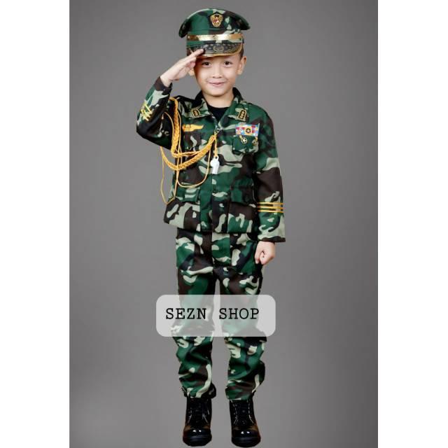 Baju Profesi TNI anak Laki-laki