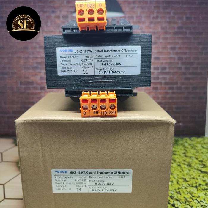 Vorge Transformer Trafo Step Down Jbk5 160Va Out 220V/110V/48V No Fort