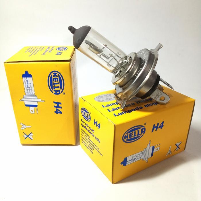 bohlam halogen HELLA H4 100/90W 12V original