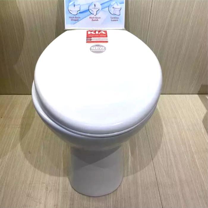 Kia - Closet Kloset Toilet Duduk Siram Manual Wc Luzern Vc02 One Piece Monoblok Oulu Toto