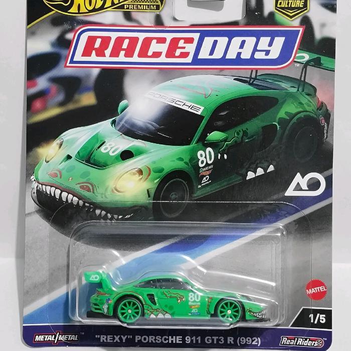 Hotwheels "Rexy" Porsche 911 GT3 R (992) Race Day