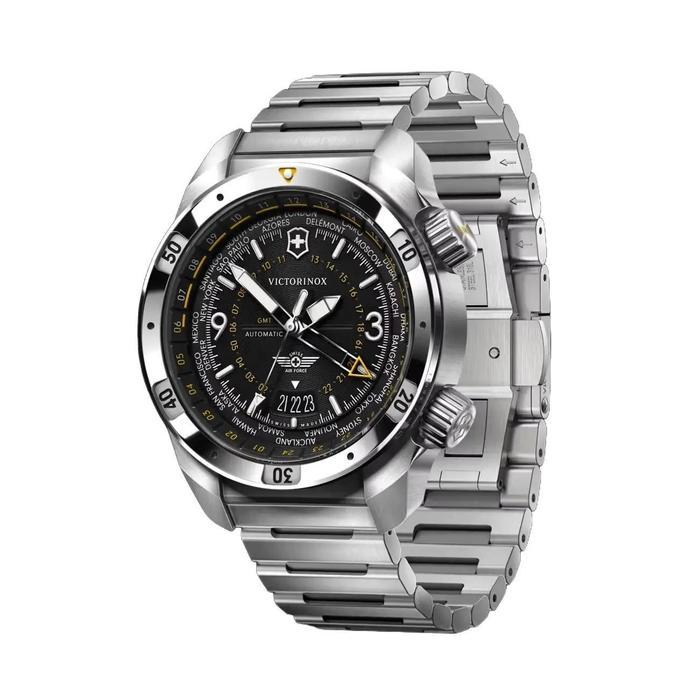 Reaadyyy Victorinox Airpro Automatic 43 Mm Stainless Steel Black Dial Watch 242004