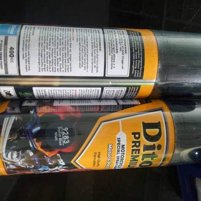Pilok Pilox Diton Premium Biru Doff Dop Dof Stlylist Blue Matt 400Cc #Gratisongkir