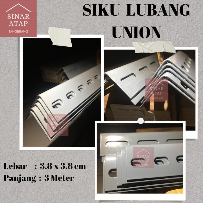 New SIKU LOBANG /SIKU LUBANG / SIKU RAK LEBAR 38CM PANJANG 3M. TEBAL 2MM. Rumah