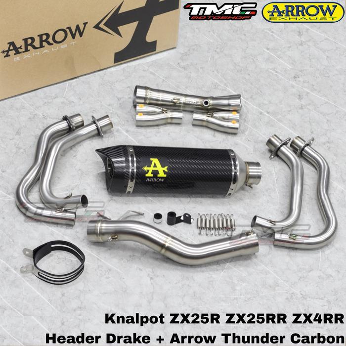 Knalpot ZX25 ZX25R ZX25RR ZX4 ZX4RR Arrow Thunder fullsystem