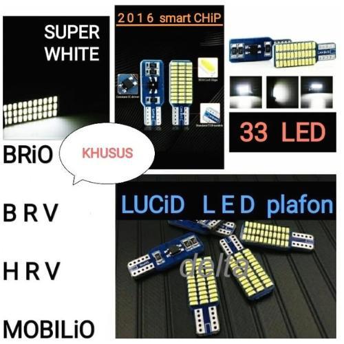 "New" lampu Kabin /Plafon Mobil HONDA Brio HRV BRV Mobilio LED Putih
