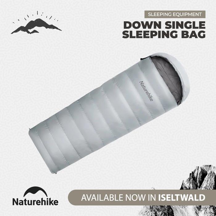 Naturehike Kantong Tidur Camping Down Single Sleeping Bag NH22YD003