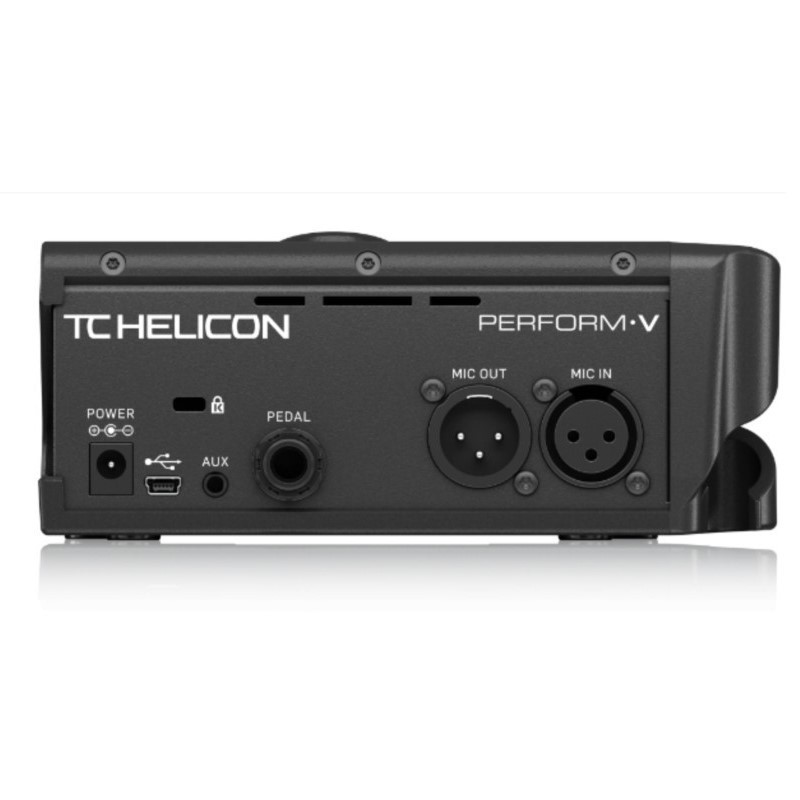 TC Helicon Perform-V Ultimate Mic Stand-Mount Vocal Processor for Quick and Easy Studio-Quality