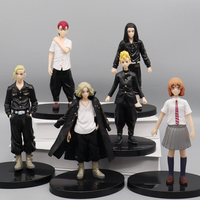 Pajangan action figure anime tokyo revengers mikey draken takemicchi