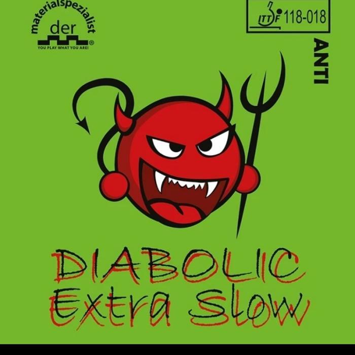 Karet Bat Der Materialspezialist Diabolic Extra Slow Anti Spin 1.2 MM