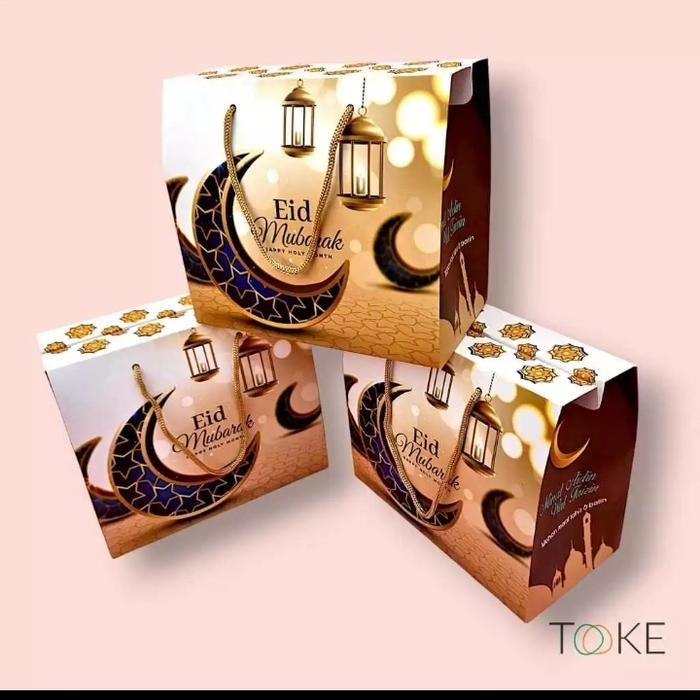 BOX HAMPERS LEBARAN / PAPERBAG IDUL FITRI / PAPERBAG HAMPERS LEBARAN