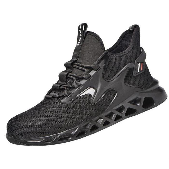 Sepatu Safety Sporty Pria Ujung Besi Sneakers Safety BG-01