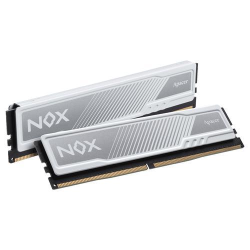 RAM PC APACER NOX White 2x16GB 16GBx2 DDR4 (16GB Kit of 2, Total 32GB) 3200MHz CL16 - Limited Lifeti