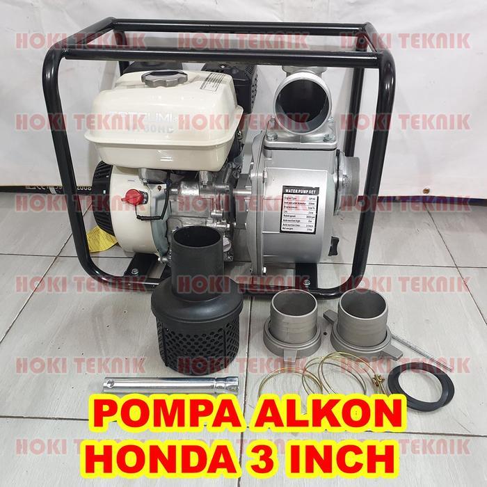 HONDA Mesin Alkon Alcon Honda 3 Inch 3" Pompa Air Irigasi Sawah