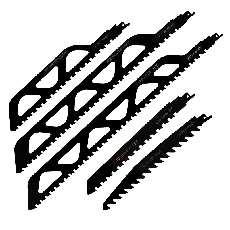 Carbide Reciprocating saw Blade Carbide Reciprocating Saber saw Foam Block Concrete Stone Blast Cutt
