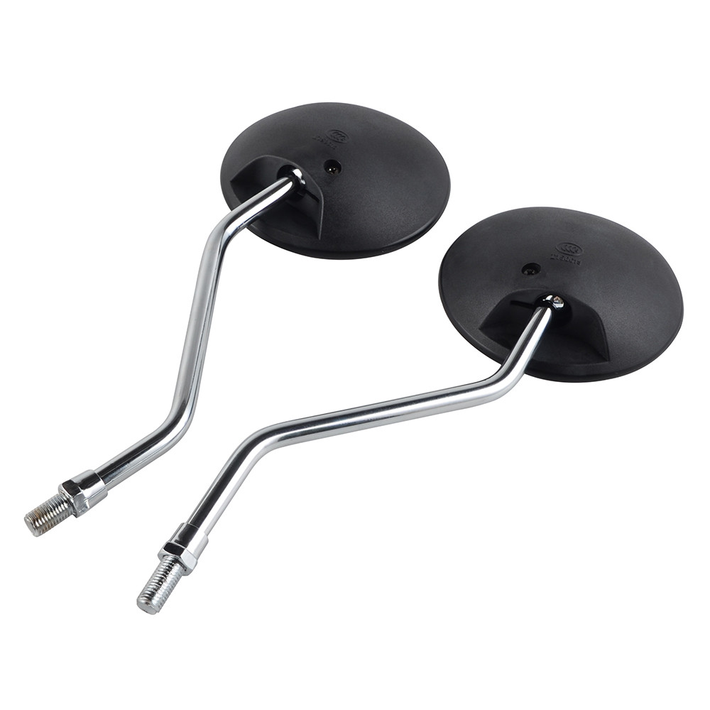 2PCS MOTORCYCLE SIDE MIRRORS FOR YAMAHA DT 175 250 360 400 RD125 RD200 RD250 RD350 RD400 TX750 XS