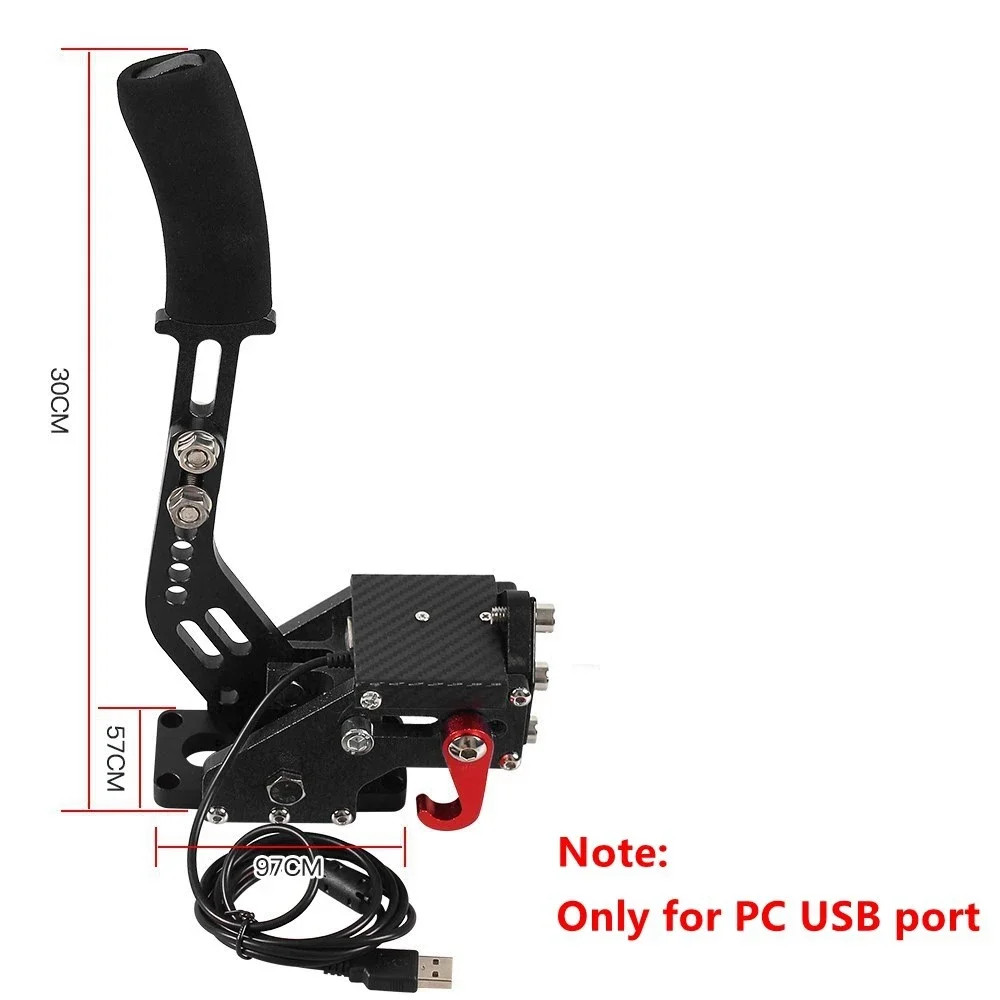 Universal Desk Mount For PC USB Sim Racing Games Handbrake/Sequential Shifter H Gear Shift/Hall