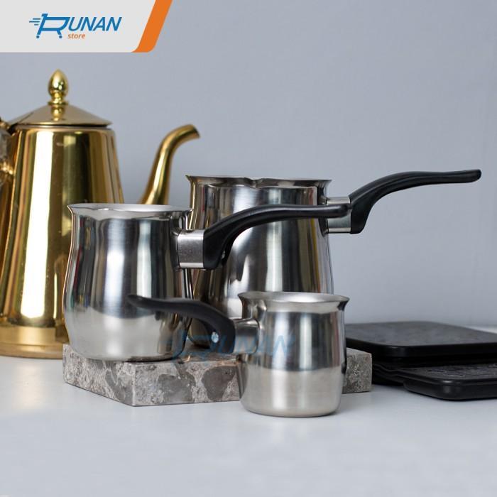 Coffee Maker - Turkish Coffee Maker Pot Panci Kopi Turki Set 3