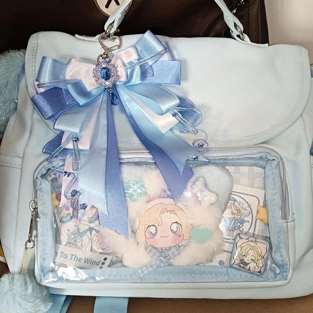 DIY Decoration Itabag Decoration Pendant Ribbon Bow Itabag Accessories Lolita Accessories Double