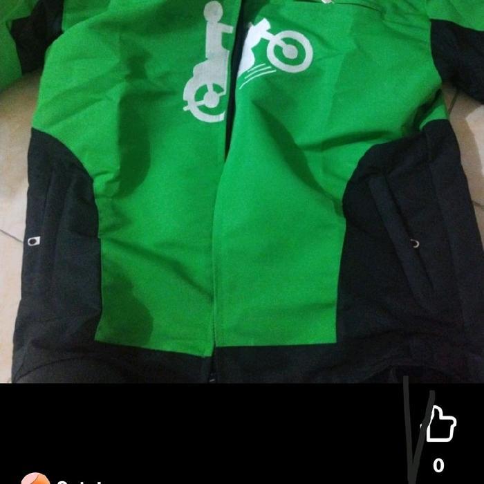 Jaket Gojek Senior Model Lama Gambar Motor Bordir Komputer Bisa Blok Blik Pria Wanita Keren Parasut