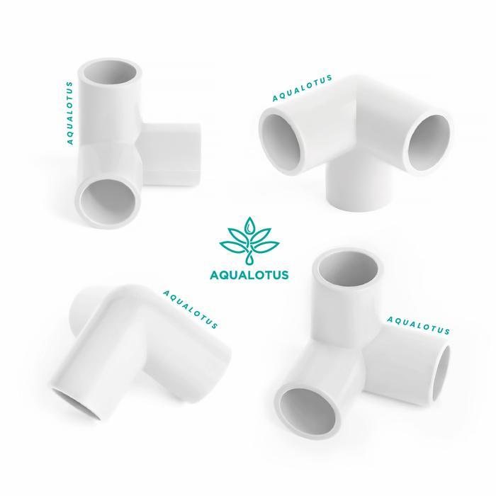 "New" Sambungan Pipa PVC 3 Arah 1" Inch Fitting Pipa PVC 3 Way (Tee Elbow)