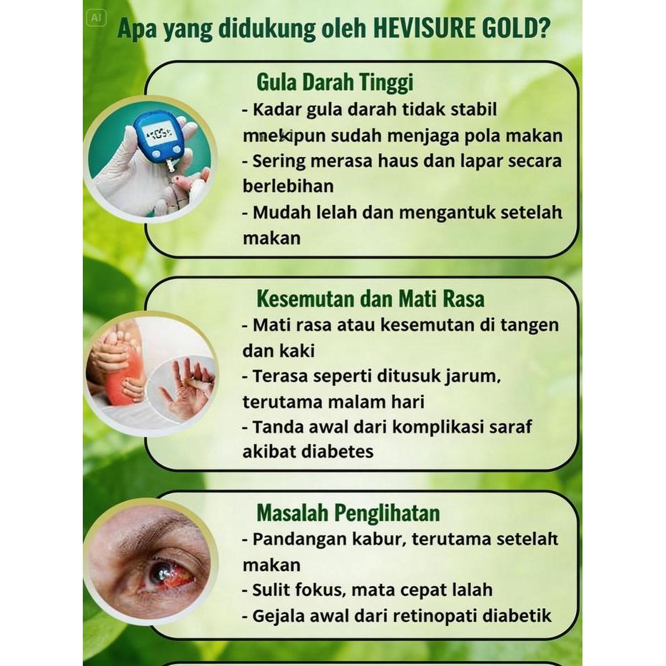 Hevisure Gold Bahan Susu Usa Untuk Diabetes ,Hevisure Gold Milk Tbk