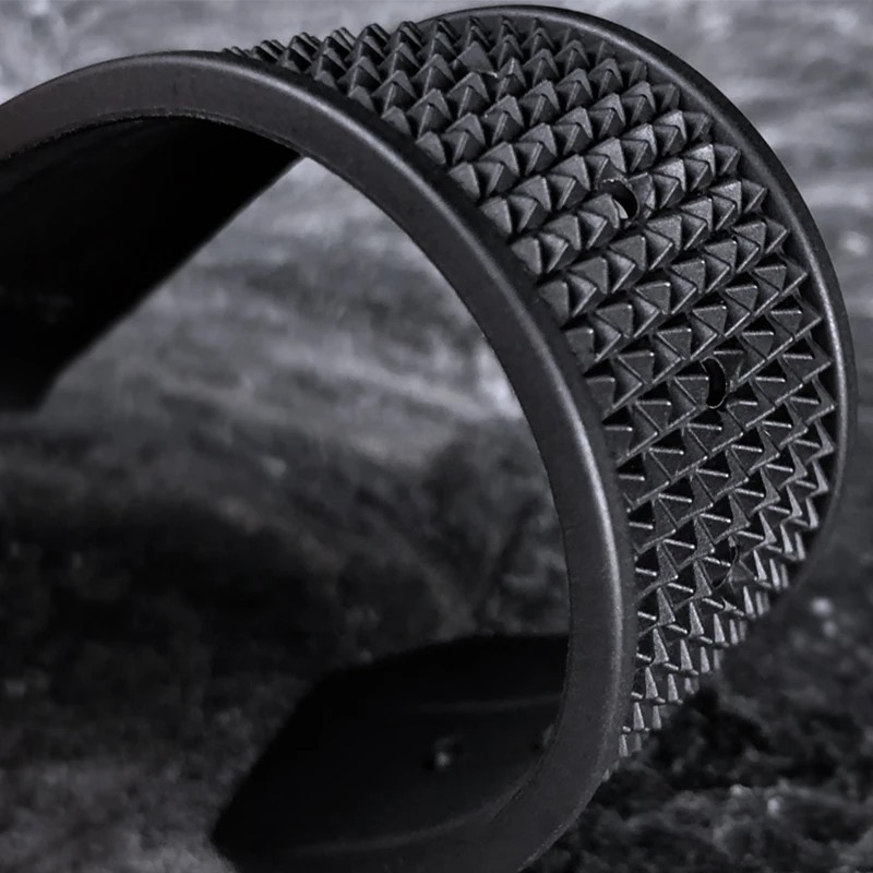 Natural Rubber 22mmWatchband for Omega Speedmaster Seamaster 300 Soft Silicone Moonwatch S Watch