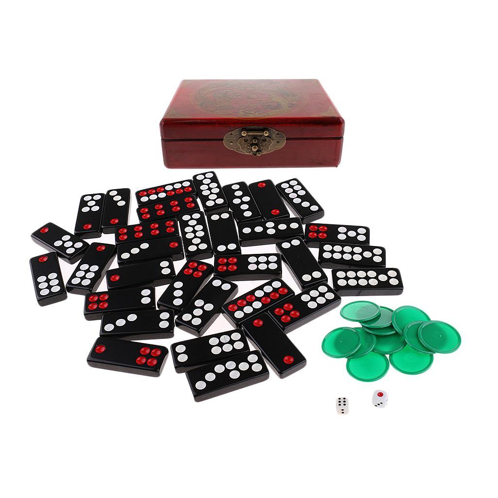 Chinese Pai Gow Paigow Tiles Set Casino Fun Toy for Entertainemnt